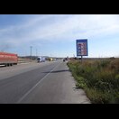 Wir sind in der Türkei und sehen die LKW, die ca. drei Tage im Rückstau der Grenze gestanden haben